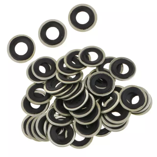 50  OIL DRAIN PLUG WASHERS GASKETS For  14MM