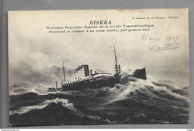 CPA - Marine de Guerre - SOUS-MARIN GYMNOTE -N°6094 - Cartes postales