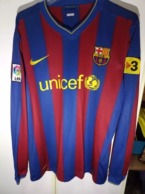 Iniesta FC Barcelona Camiseta Futbol Football Shirt Trikot Maglia Maillot L