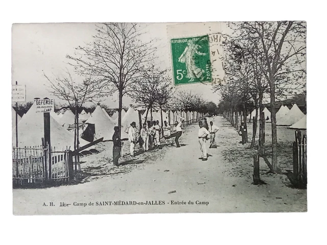 Carte Postale Ancienne Saint-Médard-en-Jalles (33) - Château La Fon - 1900