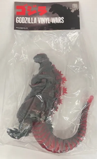 Godzilla Vinyle Wars 2016 (Quatrième Forme ) Lourd Peinture Ver Transparent
