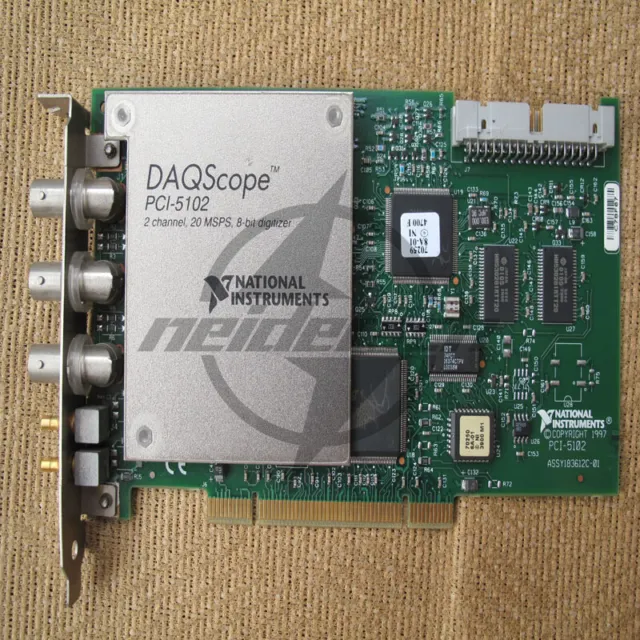 1PC National Instruments NI PCI-5102 DAQ CARD USED
