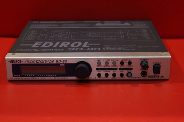 ROLAND EDIROL STUDIO Canvas SD-80 MIDI Sound Module - US SELLER