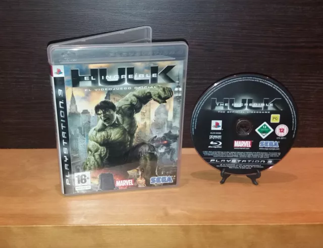 EL INCREIBLE HULK · PS3 · Pal España · (Como nuevo)