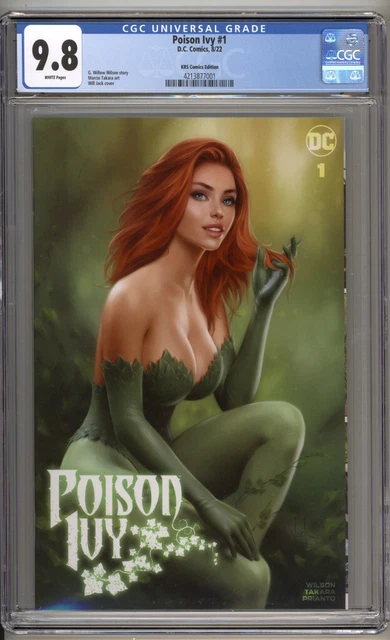 Poison Ivy #1 CGC 9.8 (2022) KRS Comics Will Jack Variant Cover Ltd 3000 Highest