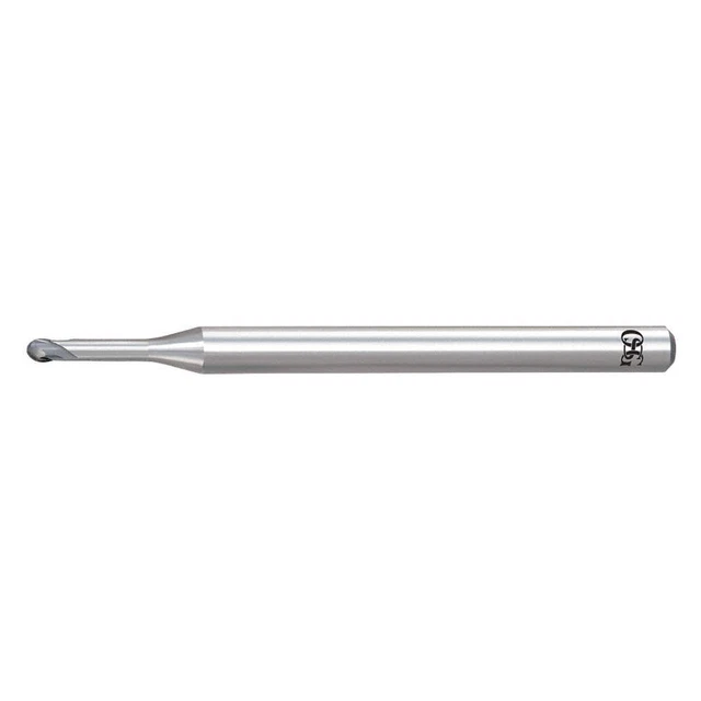 OSG 36900211 Ball End Mill,Single End,1/64",Carbide