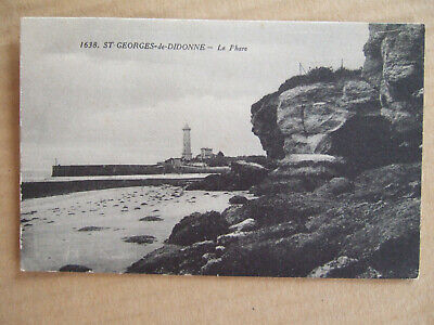 DÉP17/ROYAN LE PHARE DE SAINT GEORGES CPA 