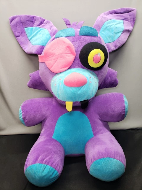 Funko Five Nights At Freddy’s Purple Black Light Foxy Plush Jumbo Large 24”