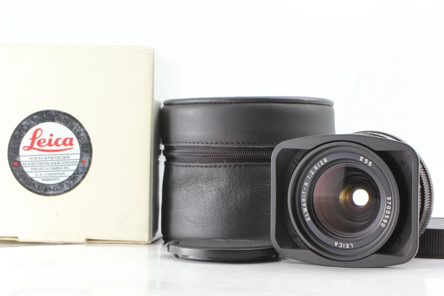 【TOP MINT in Box】 Leica Elmarit-R 28mm f/2.8 ROM E55 Ver.II Lens From JPN JAPAN