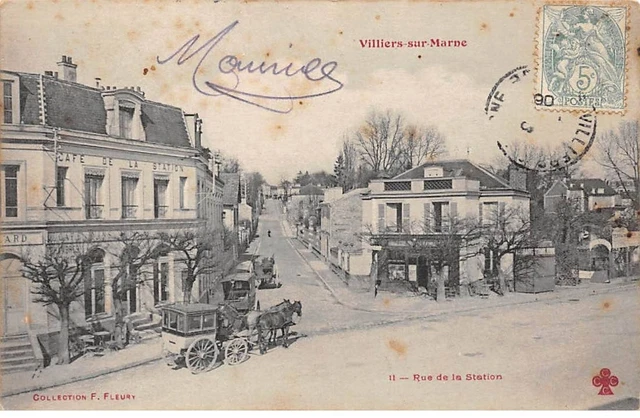 94 -VILLIERS SUR MARNE - SAN30161 - Rue de la Station