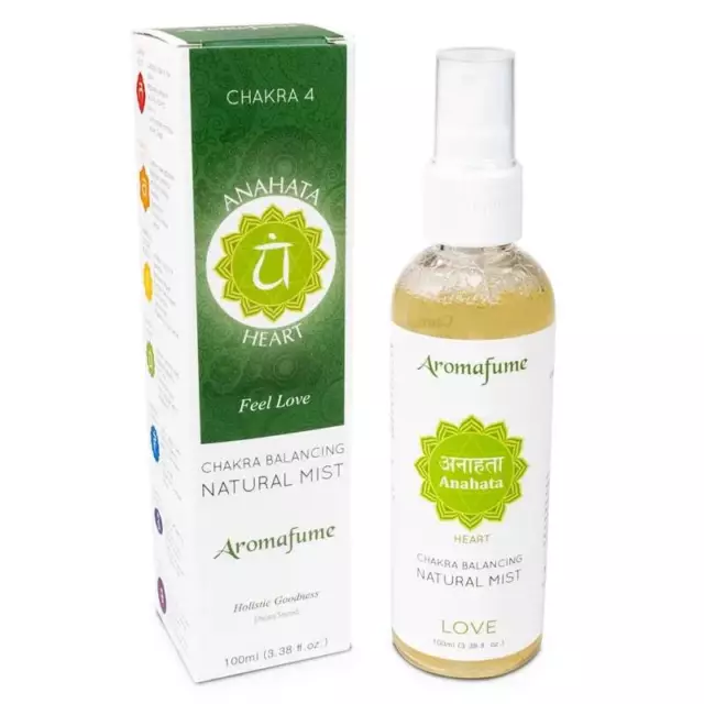 Aromafume Heart Chakra Balancing Mist - Anahata | 100ml | FAST & FREE P&P