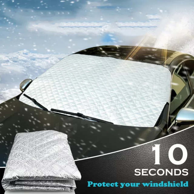 Windscreen Cover Magnetic Car Window Screen Ice Frost Snow Sun Dust Protector