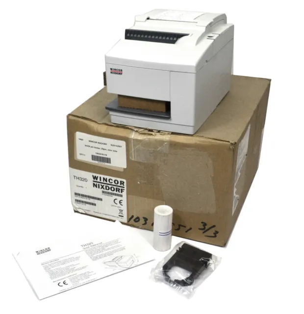 NEW Wincor Nixdorf TH320-621S-W000 01802416178 RS-232 POS Thermal Printer