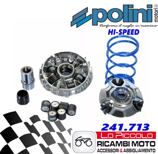 Variatore Polini 241.713 Maxi Hi-Speed 6 Rulli Piaggio Liberty Carnaby 125 150