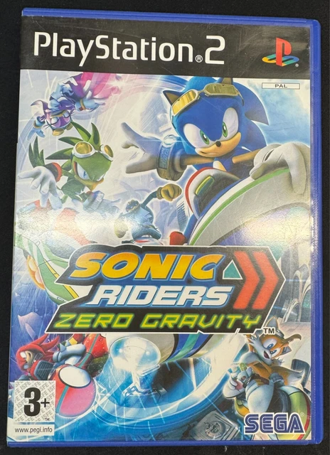 Jeu Sonic Riders Pour PlayStation 2 - Version Française, Très Bon état, Sans Notice