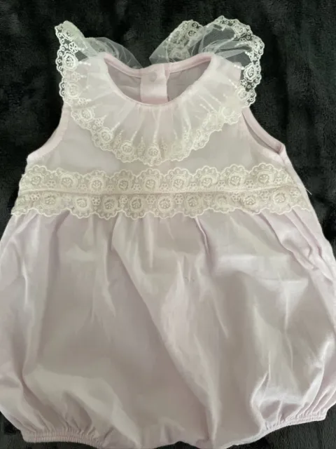 spanish baby girl Dress/romper 3/6months 🎀