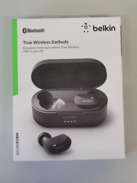 Belkin SOUNDFORM True Wireless In-Ear Kopfhörer, schwarz "wie neu"