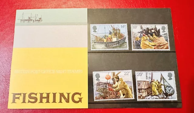 1981 FISHING Presentation Pack Royal Mail GB Stamps MNH