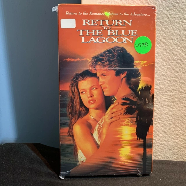 RETURN TO THE Blue Lagoon (VHS, 1992, Closed Captioned) Used 3.99