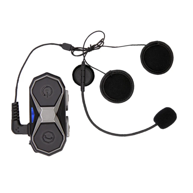 Motorcycle helmet Bluetooth intercom headset riding group communication system