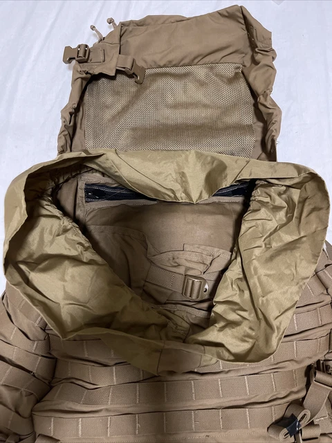 Modified Filbe Ruck ORIGINAL USGI USMC Filbe Ruck Sack Komplettsystem Kojoten-Braun Feld ...