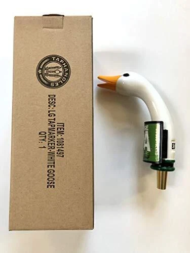 Goose Island India Pale Ale Goose Head Shaped Tap Handle Oval Logo Below 10" ...