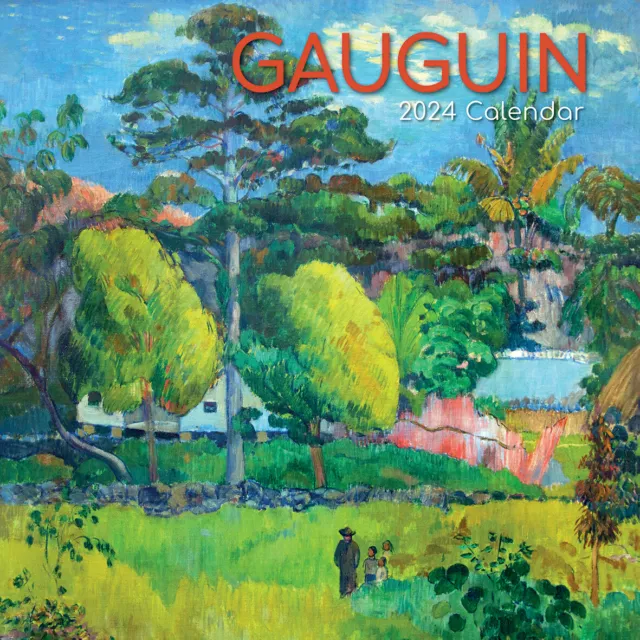 GAUGUIN 2024 SQUARE Wall Calendar 16 Months Arts Planner Christmas New