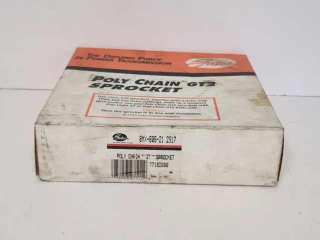 New In Box! Gates Poly Chain Gt Sprocket 8Mx-80S-21 / 77182080