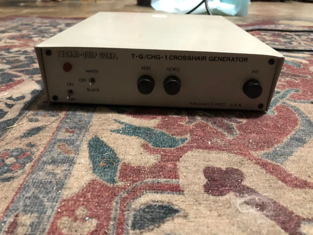 Techniquip T-Q/CHG-1 Crosshair Generator Tested Working