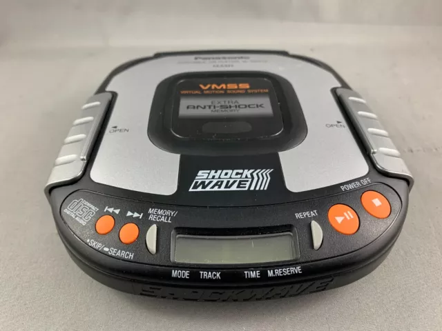 VINTAGE PANASONIC SL-SW415 Shock Wave Portable CD Player