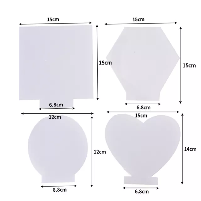 Acrylic Sheet Clear Cast with Double Sided Protective for LED Light Base Si'$g