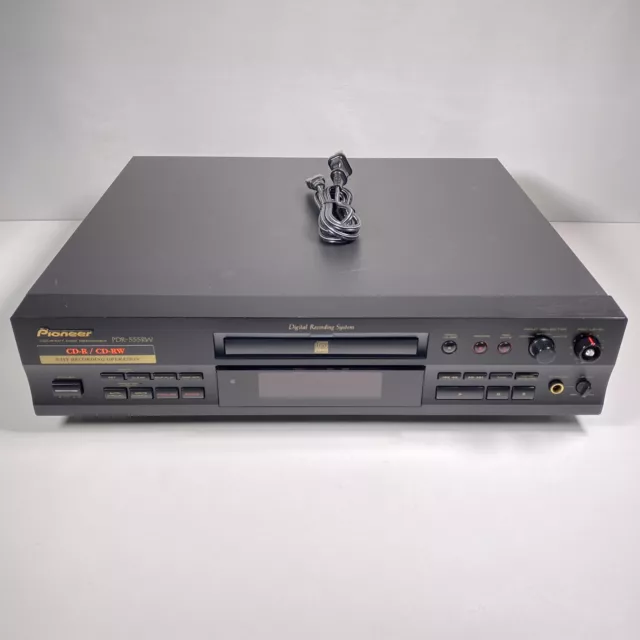 Pioneer PDR-555RW Music CD Recorder & Player No Remote For Parts Repair