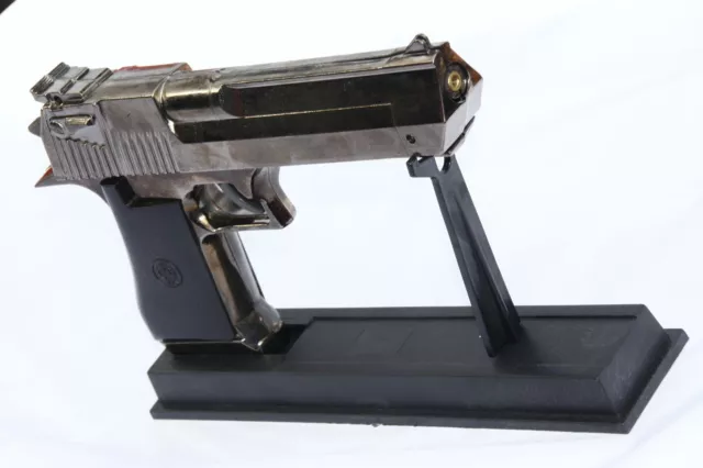 Magnum Desert Eagle 9mm REVOLVER 1 zu 1 Model Gas Pistolenfeuerzeug Piezo 2.Wahl