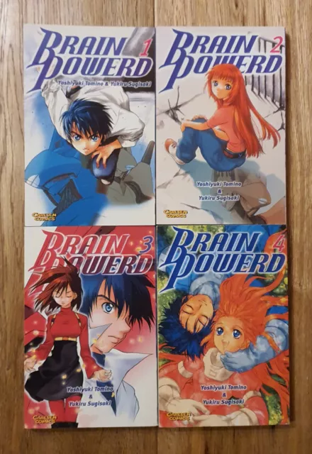 Brain Powered Band 1-4 / Tomino & Sugisaki / Carlsen Comics Manga