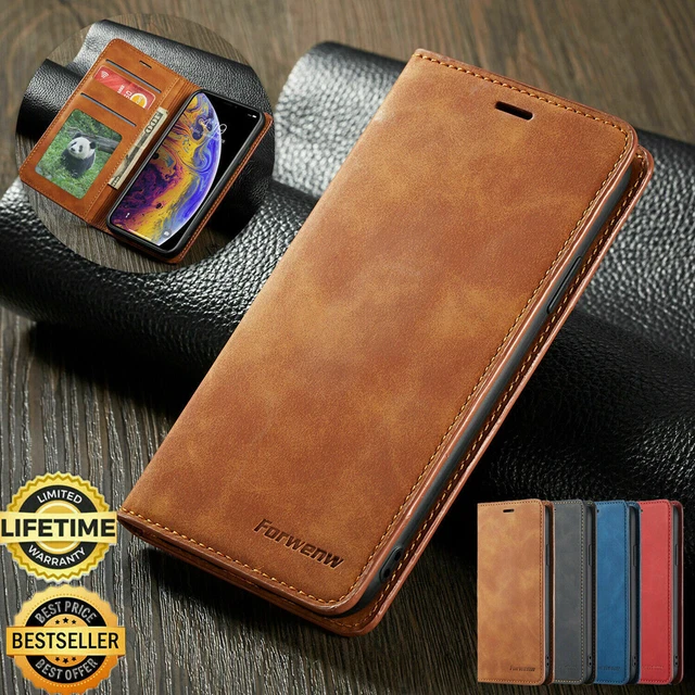 Housse En Cuir Pour Xiaomi Redmi Note 11 10 9S 8 Pro 7 9A 10C Etui Coque Wallet