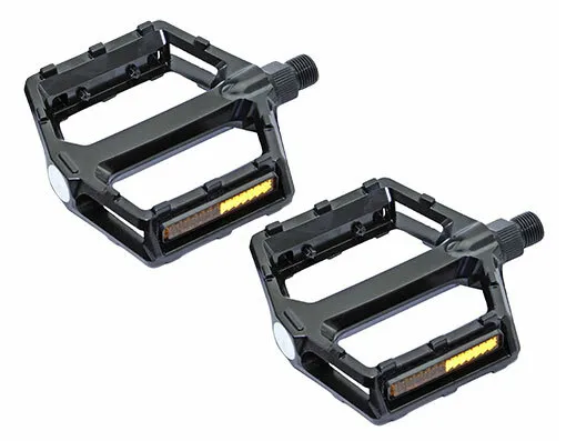 Absolute Vp-530 Bicycle Alloy Pedals In Black Compatible With 9/16 Crank.
