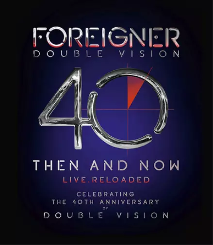 Foreigner Double Vision: Then And Now (CD) Album with Blu-ray