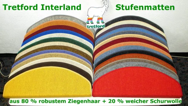 Stufenmatte Tretford Naturfaser Kompakt & Komfort m Trittschalldaemmung 67 Farbe 2