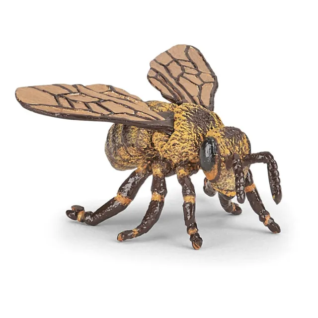 PAPO Wild Animal Kingdom Bee Toy Figure, Orange/Black (50256)