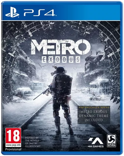 Metro Exodus (PS4) EN STOCK MAINTENANT flambant neuf et scellé UK PAL