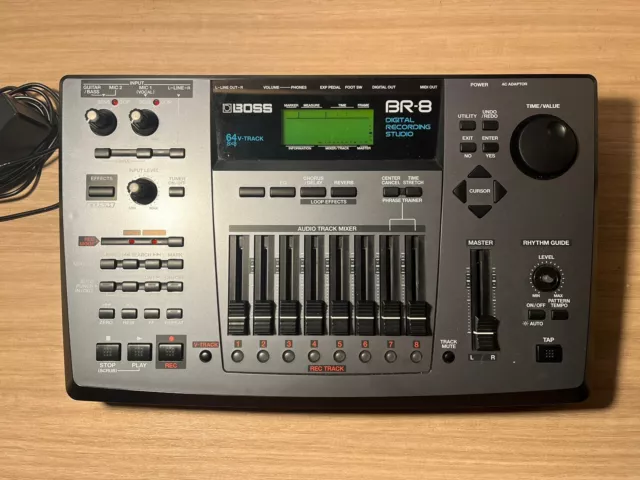 BOSS BR-8 64v track Digital Recording Studio Multi Track Recorder