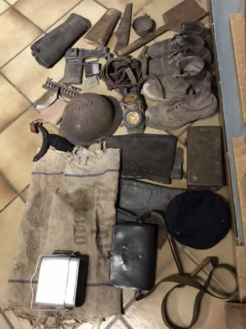 Lot vrac US Allemand Français ww2 ww1