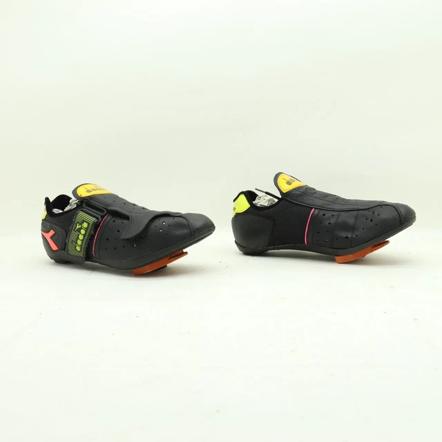 Scarpe da Bici Diadora Eroica Vintage 80/90' Corsa EUR 41 Usato Nero (Cod.SB192)