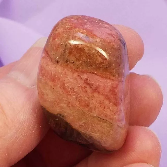 Rare large A grade Bustamite tumblestone 'Joy and Happiness' 32g SN49891 Rare large A grade Bustamite tumblestone 'Joy and Happiness' 32g SN49891