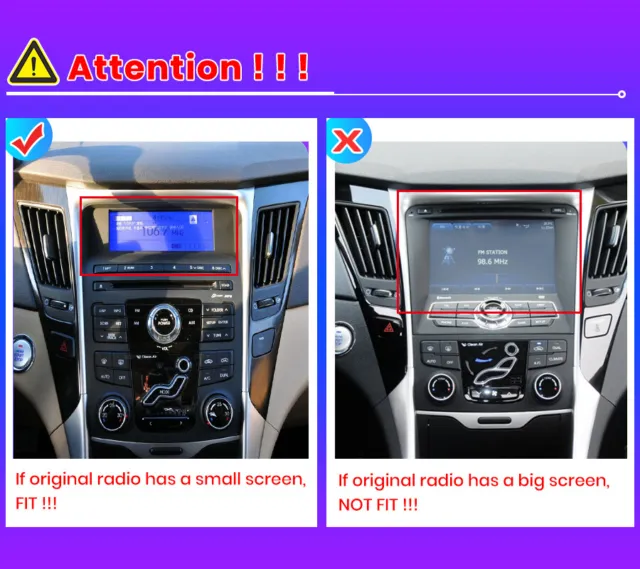 2DIN WIFI Dash For Hyundai Sonata 2011-2015 Car Radio Stereo Android 12 Carplay 3