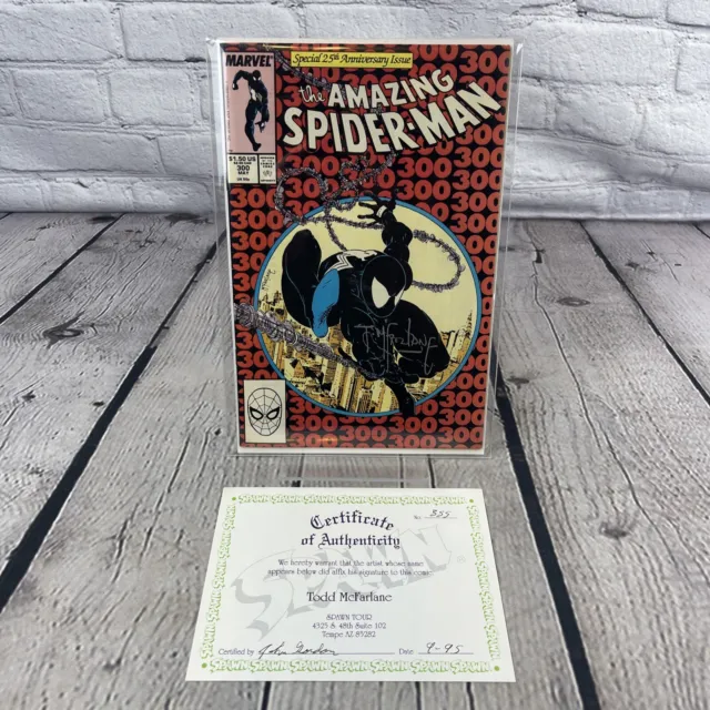The Amazing Spider-Man #300 (Marvel, May 1988), Signed By Tim McFarlane W/ COA