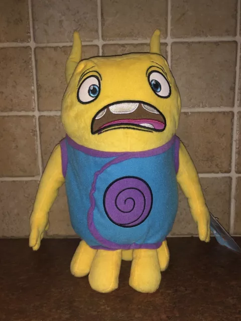 Oh Boov HOME Dreamworks Movie YELLOW 12” Plush Stuffed Animal Toy