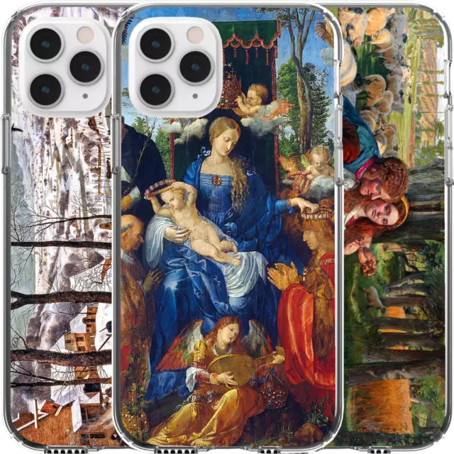 Silicone Cover Case Masterpiece Painting Renaissance Impressionism Great Artist