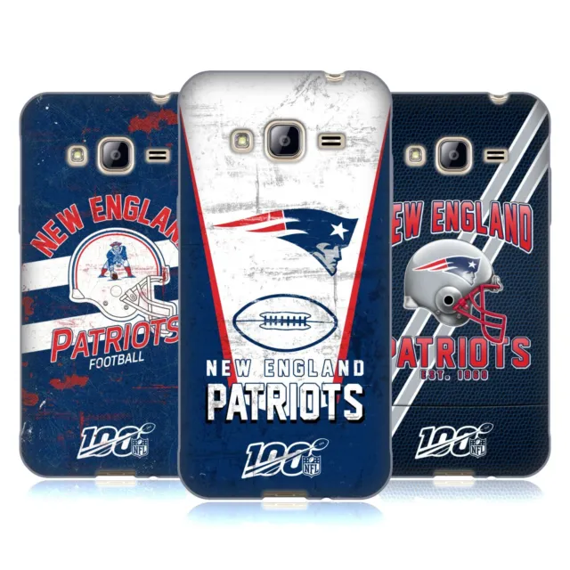 Custodia Ufficiale Nfl New England Patriots Logo Art Gel Morbido Per Telefoni Samsung 3