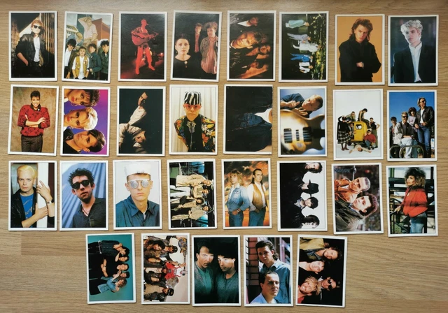 PANINI SMASH HITS 1987 Stickers - Music Pop Rock Stickers - Choose ...